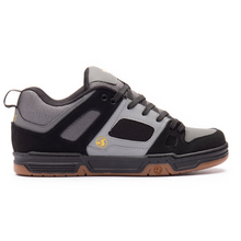 DVS Gambol Black/Charcoal/Gold Nubuck Shoes