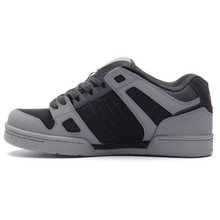 DVS Celsius Black/Charcoal/Red Nubuck Shoes