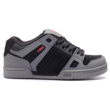 DVS Celsius Black/Charcoal/Red Nubuck Shoes