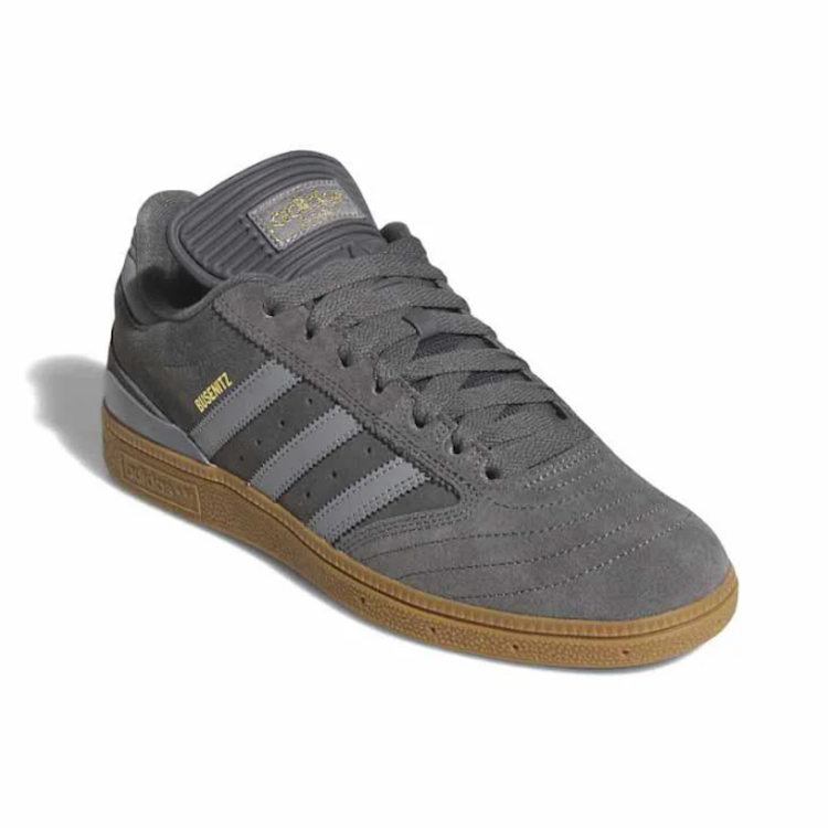 Adidas Skateboarding Busenitz Grey Five Grey Three Gold Metallic Shoes