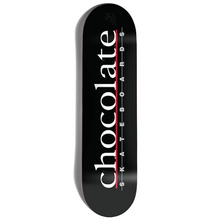 Chocolate Skateboards 30 Years Bar Logo Vincent Alvarez Skateboard Deck 8.5"