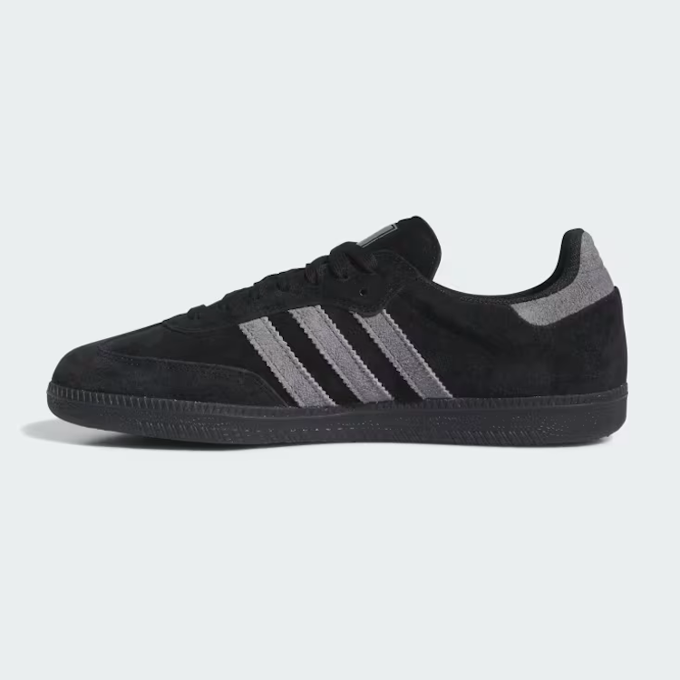 Adidas Skateboarding Samba ADV Core Black/Grey Four/Gold Metallic Shoe   Flavour Skateshop