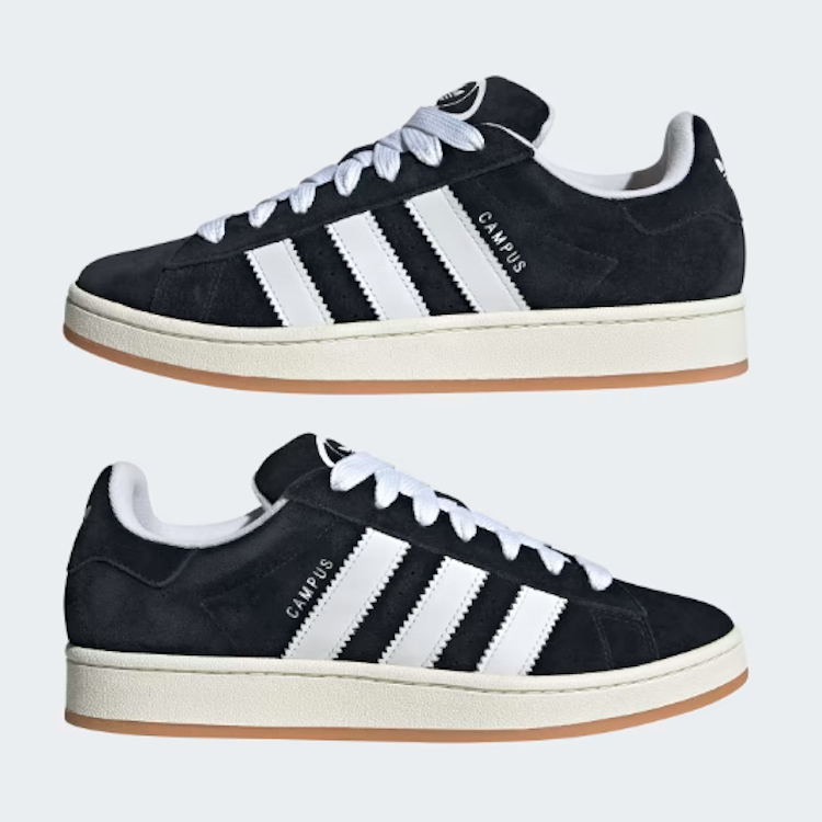 Adidas Skateboarding Campus 00s Core Black/Cloud White/Off White Shoes –  Flavour Skateshop