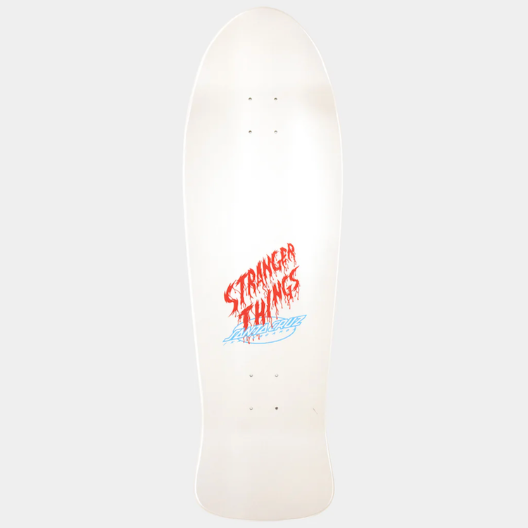 Santa Cruz X Stranger Things Meek Slasher Skateboard Deck 10.1