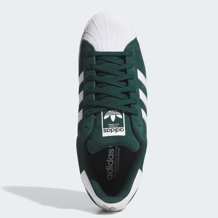 Adidas Skateboarding Superstar ADV Aurora Ivy/Cloud White/Gold Metalli   Flavour Skateshop