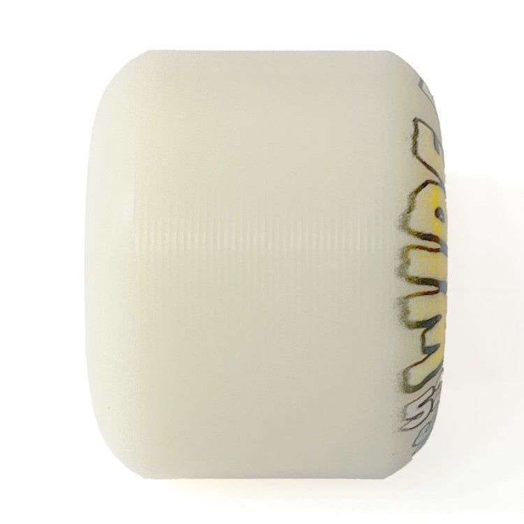 Roues De Skate Snot Wheel Co. - 52 Mm, Dureté 99A, Couleur Vert/noir - Swampy Gator Clear Core