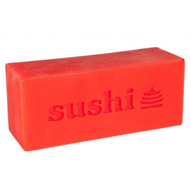 Sushi Pagoda Red Skateboard Wax