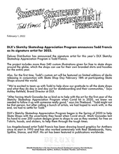 DLX X Flavour X Todd Francis - Skate Shop Day Deck