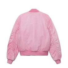Stussy Dyed Nylon Bomber Jacket Pink