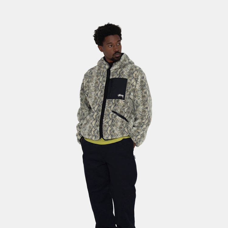 Stussy panel zip jacket store