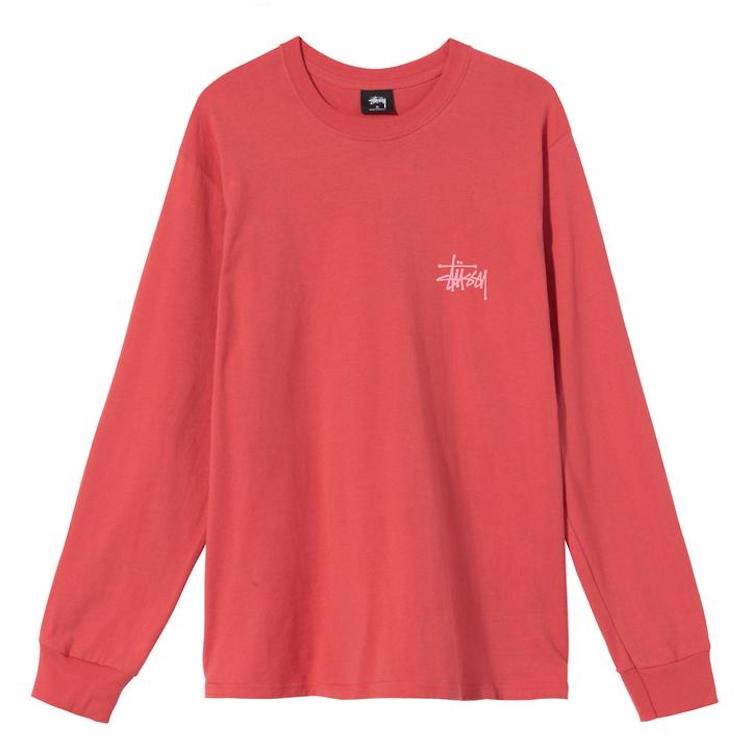 Long sleeve stussy clearance t shirt