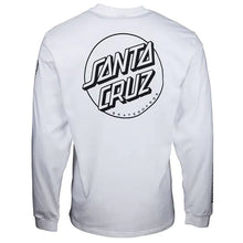 Santa Cruz Opus Dot L/S T-Shirt White