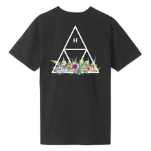 HUF Botanical Gardens Triple Triangle S/S T-Shirt Black