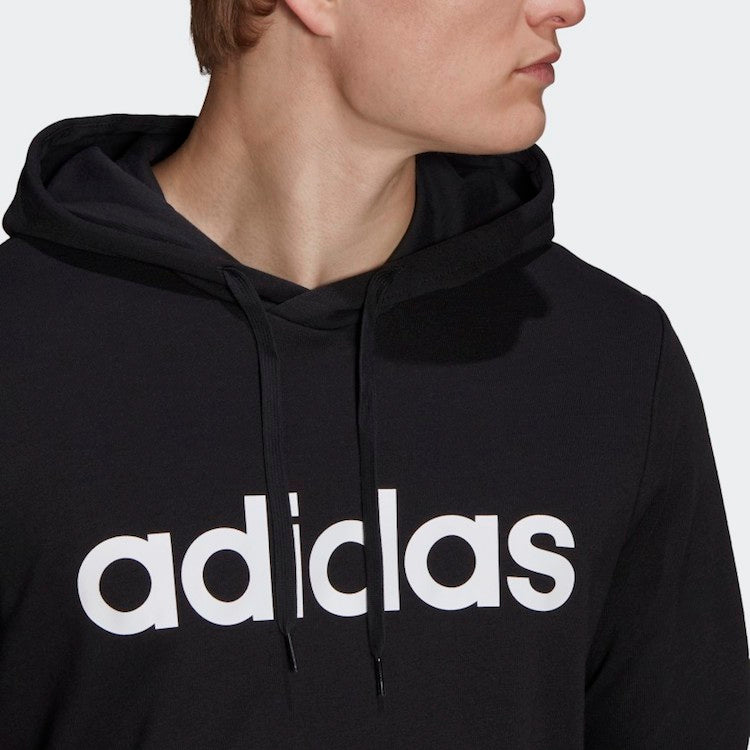 Essentials linear sales pullover hoodie