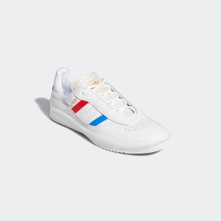 Adidas Skateboarding Lucas Puig Cloud White/Blue Bird/Vivid Red Shoes –  Flavour Skateshop