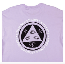 Welcome Skateboards Latin Tali 2 Premium T-Shirt Lavender