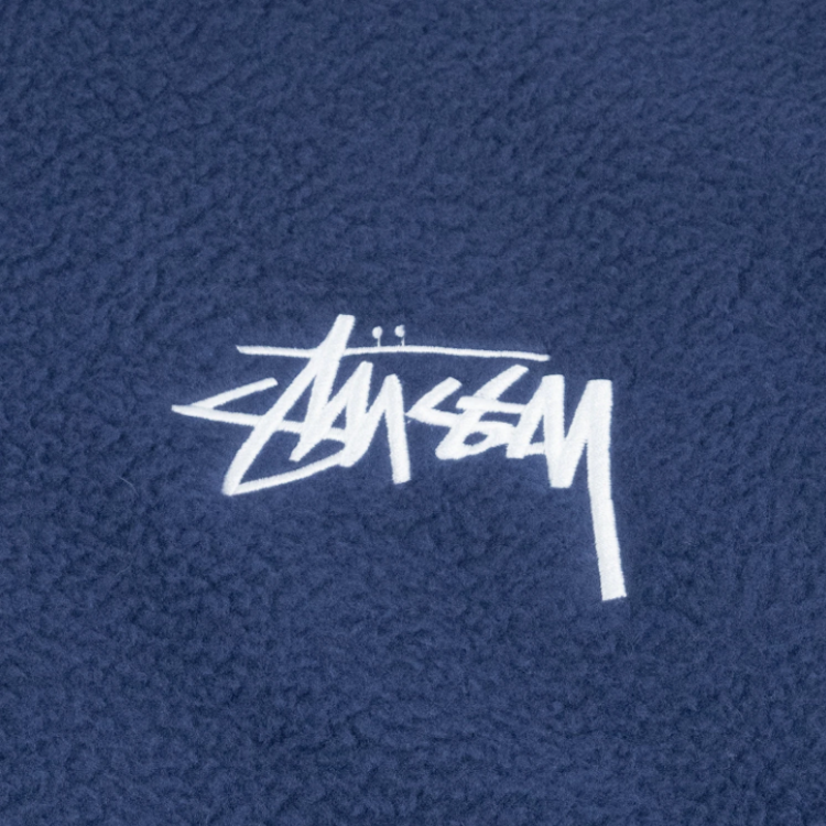 ★関税込★Stussy★Stussy Bronson Sherpa Hoodie Navy★ ☆関税込☆Stussy☆Stussy Bronson Sherpa Hoodie Navy☆