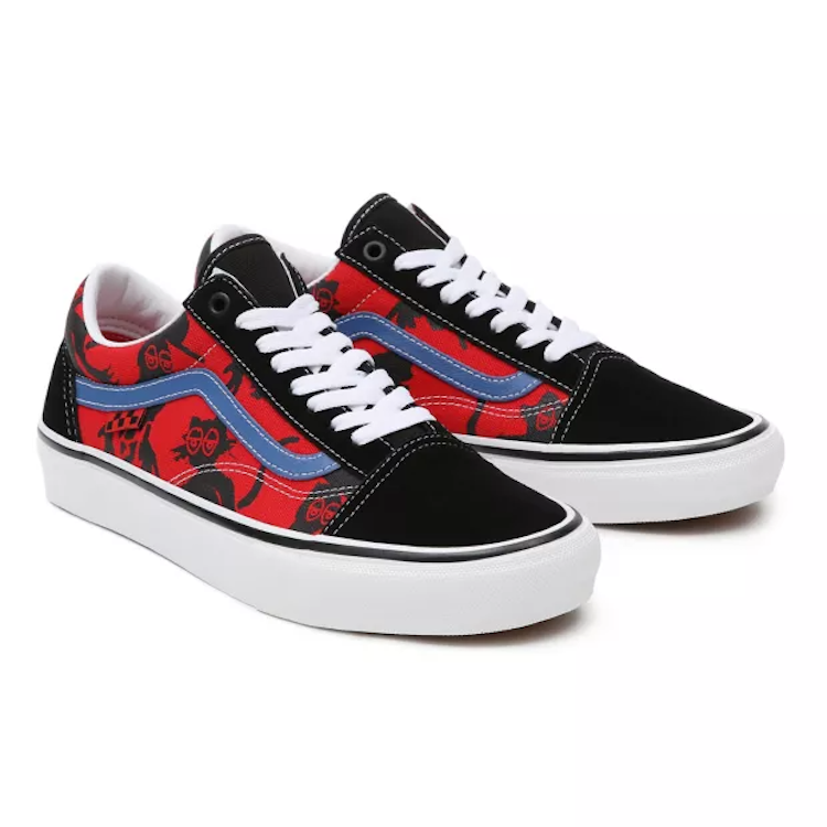 Vans Krooked By Natas For Ray Barbee Skate Old Skool Shoes Flavour Skateshop