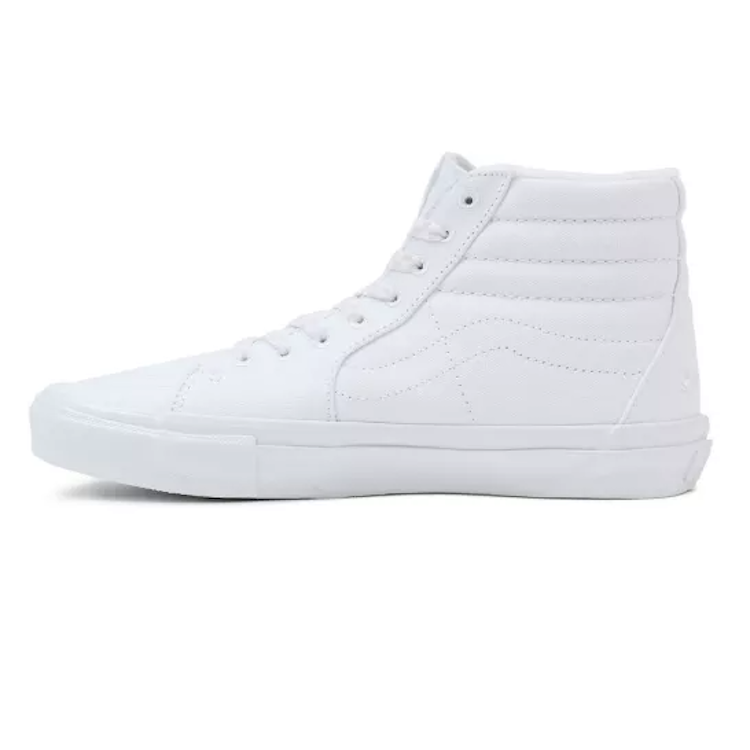 Vans 2025 sk8hi white