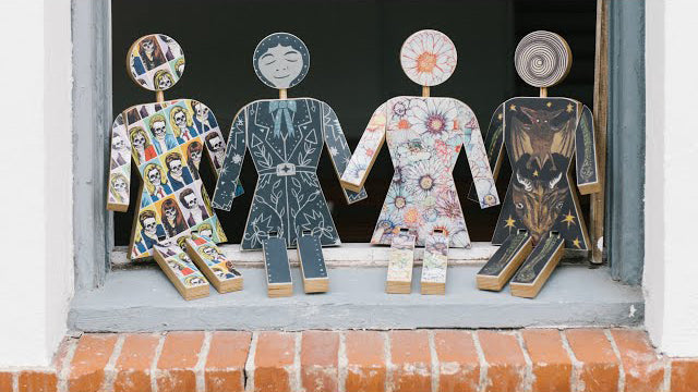 Girl Skateboards x Modernica Wooden OG Dolls