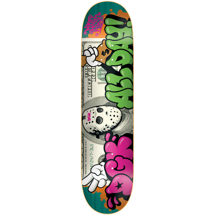 DGK Skateboards Loaded Skateboard Deck 8.25