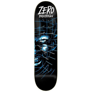 Zero Skateboards James Brockman Fright Night GITD Skateboard Deck 8.25