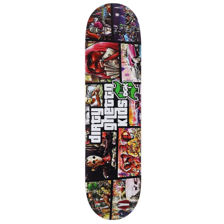 DGK Skateboards Scrapbook Skateboard Deck 8.25