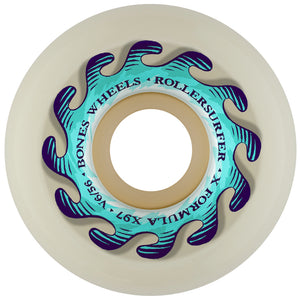 Bones Wheels X-Formula Koppl 'Infinite Wave' Widecut V6 Skateboard Wheels 97a 56mm