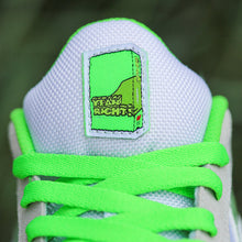Lakai X Yeah RIght Cambridge White/Green UV Suede Shoes