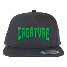 Creature Skateboards Mono Logo Snapback Cap Grey