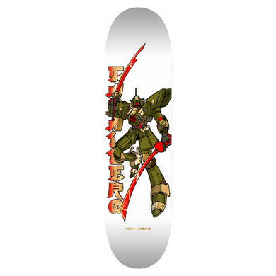 Powell Peralta Steve Caballero Gundam (White/Gold Foil) Skateboard Deck 8.25