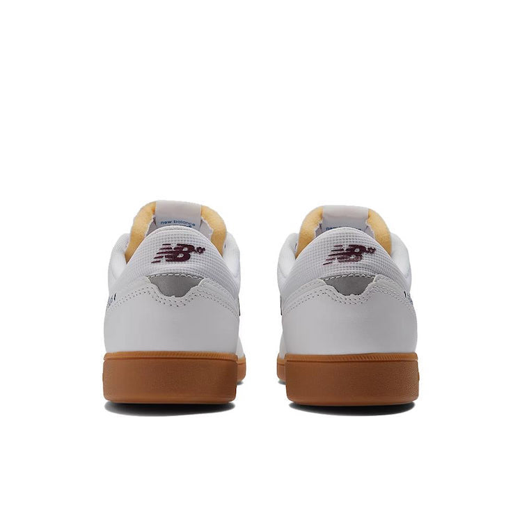 New Balance Numeric 508 Brandon Westgate White/Burgundy Shoes
