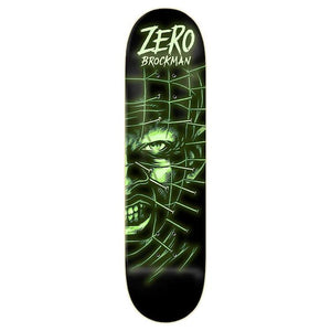 Zero Skateboards James Brockman Fright Night GITD Skateboard Deck 8.25"