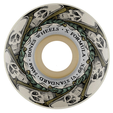 Bones Wheels Butterfly Effect X-Formula V1 Skateboard Wheels 99a 54mm