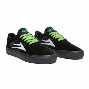 Lakai X Yeah RIght Staple Black/Green UV Suede Shoes