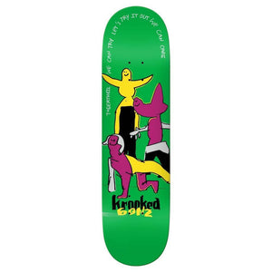 Krooked Skateboards Gonz 2Gether Skateboard Deck 8.62"