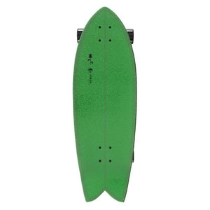 Arbor x Carver C7 Surfskate Black Rose MFG	Green Complete Skateboard 10"x 30.75"
