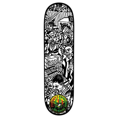 Anti Hero Skateboards Cardiel Greensleeves Skateboard Deck 8.62