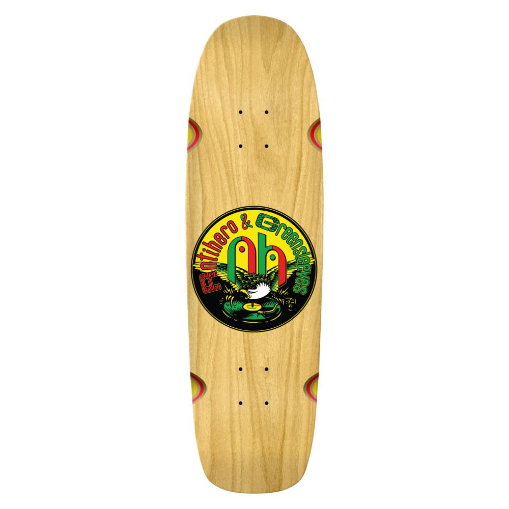 Anti Hero Skateboards Greensleeves Team Wheel Wells Yellow/Green