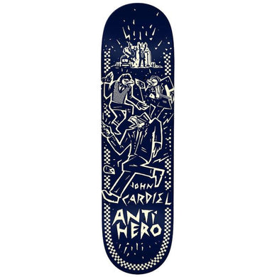 Anti Hero Skateboards John Cardiel Ruder Bwoys Skateboard Deck 8.62