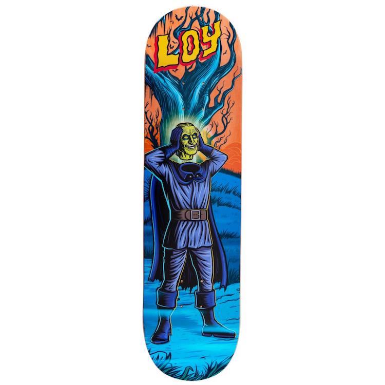 Birdhouse Skateboards David Loy Graveyard Skateboard Deck 8.125