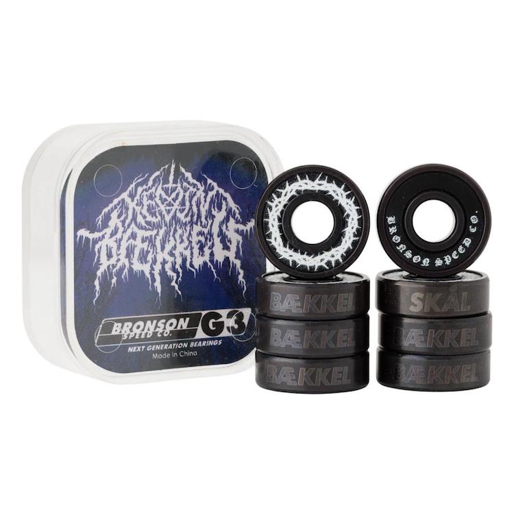 Bronson Speed Co Kevin Baekkel Pro G3 Skateboard Bearings