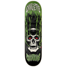 Creature Skateboards Gravette Hippie Skull IV Skateboard Deck 8.3"