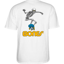 Powell Peralta Skateboard Skeleton 2 T-Shirt White