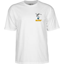 Powell Peralta Skateboard Skeleton 2 T-Shirt White