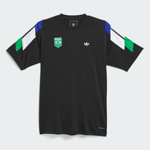 Adidas Skateboarding Brasil Power Of Three Aeroready Jersey T-Shirt Royal Black