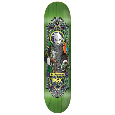 DGK Skateboards Ghetto Disciples Fagundes Skateboard Deck 8.25