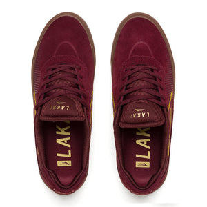 Lakai Essex Burgundy Suede Shoes