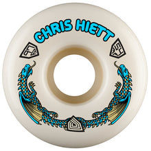 Powell Peralta Chris Hiett's Dragon Formula Symmetrical Shape V7 Skateboard Wheels 97a 54x34mm
