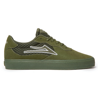 Lakai Essex Chive Green Suede Shoes